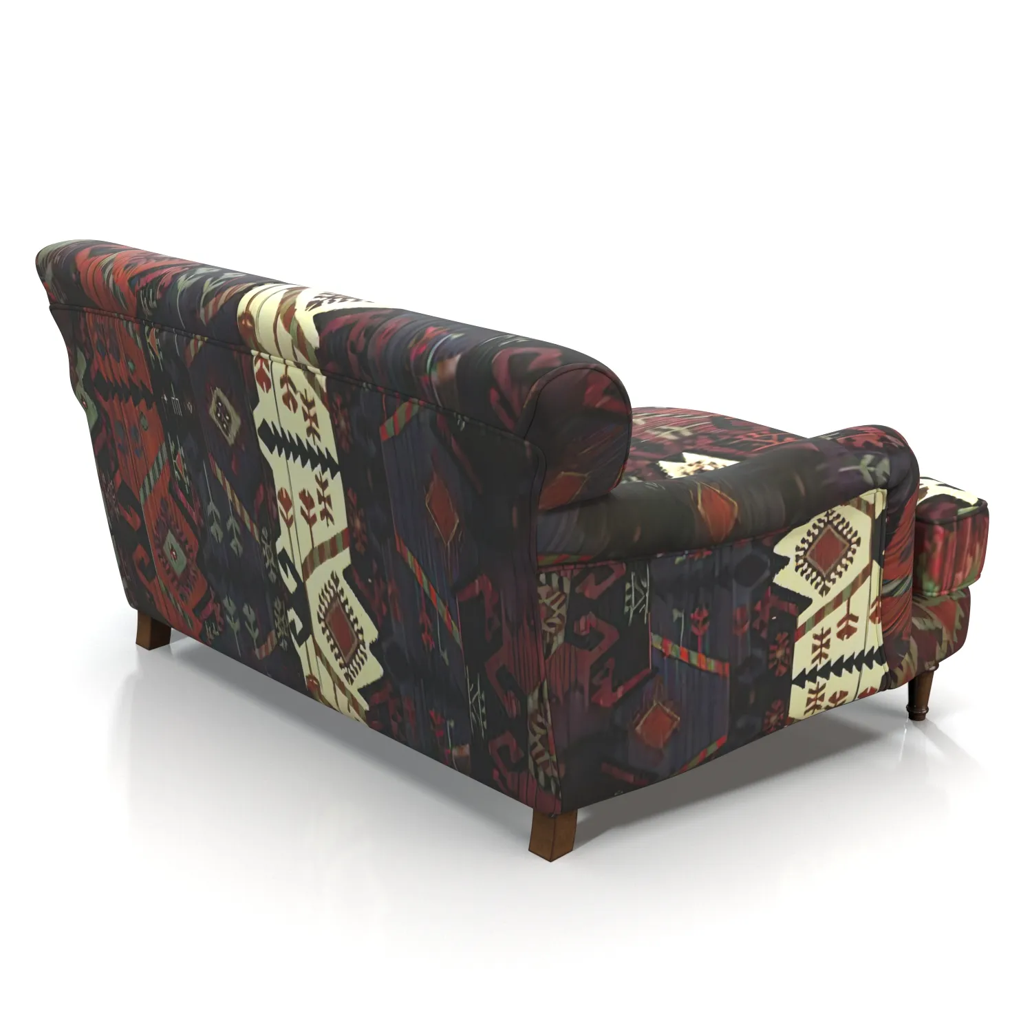 English Arm Signature Two Seater Sofa PBR 3D Model_06